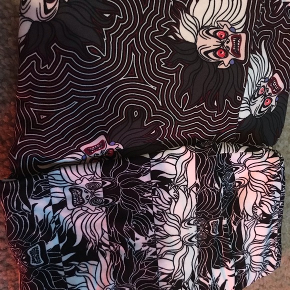 Lularoe Disney os Cruella de Vil Black 2 Pack New - Picture 1 of 1